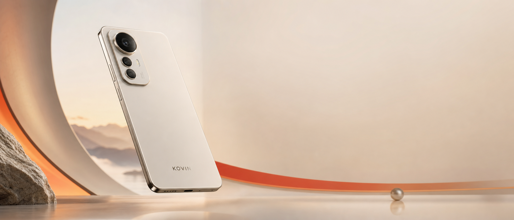 Kovin — Premium Smartphone, camera system detail